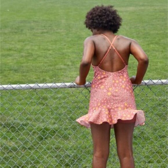 NWOT Aerie Real Me Ruffle Dress - Picture 3 of 4